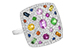 E036-68540: LDS DIA & COLOR RG .38 DIA 1.37 TGW