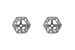 E036-72104: EARRING JACKETS .08 TW (FOR 0.50-1.00 CT TW STUDS)