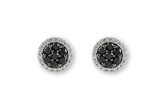 E223-07567: EARR .47 BLACK DIA .72 TW