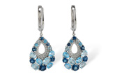 E223-98522: EARR 4.01 BLUE TOPAZ 4.24 TGW