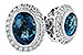 E225-73922: EARR 1.76 LONDON BLUE TOPAZ 2.01 TGW