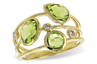 E225-76704: LDS RG 2.45 PERIDOT 2.50 TGW