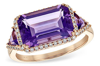 E226-64858: LDS RG 3.48 TW AMETHYST 3.70 TGW (12x8MM)