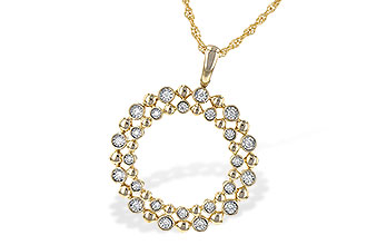 E226-68467: NECKLACE .12 TW