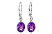 E226-72095: EARR 2.85 TW AMETHYST 2.90 TGW (9x7MM AMY)