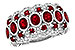 E309-39449: LDS WED RG 1.90 TW RUBY 2.15 TGW