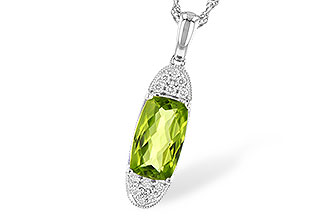 E309-43922: NECK 1.90 PERIDOT 2.00 TGW