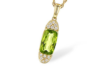 E309-43922: NECK 1.90 PERIDOT 2.00 TGW