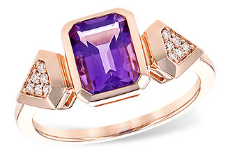 E309-44849: LDS RG 1.40 AMETHYST 1.47 TGW
