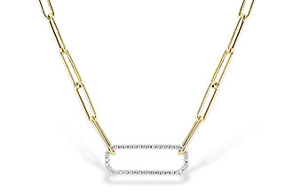 E310-27631: NECKLACE .50 TW (17 INCHES)