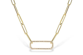E310-27631: NECKLACE .50 TW (17 INCHES)