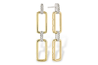 E310-33949: EARRINGS .08 TW