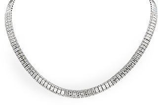 E310-34822: NECKLACE 9.26 E.C. 11.00 TW (16")