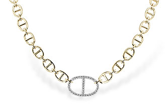E310-35758: NECKLACE .65 TW (17")