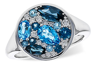 E311-22122: LDS RG 1.80 TW BLUE TOPAZ 1.96 TGW