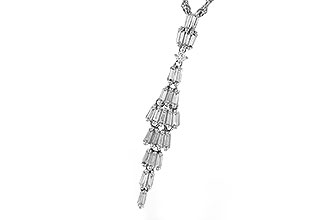 E311-23967: NECKLACE .33 BAG .35 TW