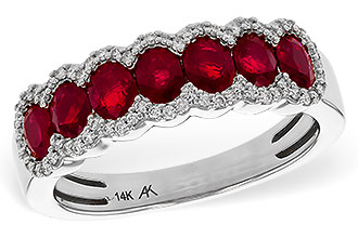 E311-25740: LDS WED RG 1.40 TW RUBY 1.57 TGW