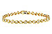 E311-25795: BRACELET 2.15 TW FANCY CUT DIAMONDS
