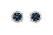 F223-95749: EARR .45 BLUE DIA .70 TW