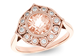 F224-85749: LDS RG .90 MORGANITE 1.05 TW