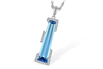 F225-74822: NECK 5.18 BLUE TOPAZ 5.28 TGW