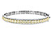 F225-75758: BANGLE 4.20 YELLOW DIAS 5.63 TW