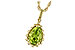 F225-76713: NECKLACE 1.30 CT PERIDOT