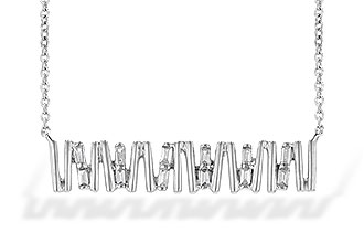 F226-68476: NECK .15 TW BAGUETTE DIAS