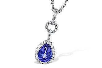 F226-70276: NECK .95 TANZANITE 1.14 TGW