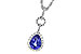 F226-70276: NECK .95 TANZANITE 1.14 TGW