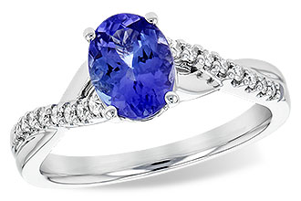 F226-70349: LDS RG 1.20 TANZANITE 1.35 TGW