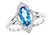 F309-43076: LDS RG 1.26 BLUE TOPAZ 1.37 TGW