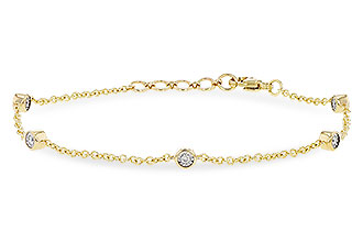 F309-43922: BRACELET .15 TW (7.25")