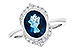 F309-43967: LDS RG 1.86 LONDON BLUE TOPAZ 2.00 TGW