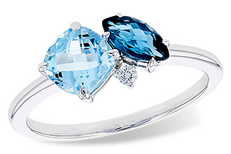 F310-29404: LDS RG 1.49 TW BLUE TOPAZ 1.52 TGW