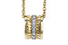 F310-34858: NECKLACE .24 TW