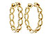 F311-19413: GOLD EARRINGS (18MM)
