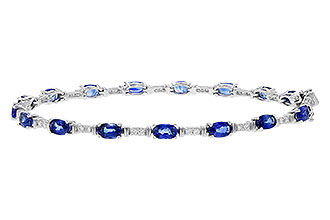 F311-20358: BRACELET 4.92 SAPPHIRE 5.24 TGW (7")