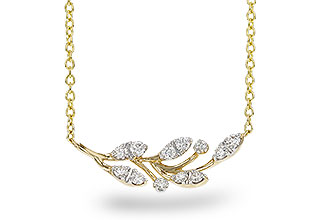 F311-21185: NECKLACE .32 TW (18")