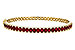 F311-25731: BANGLE 5.04 TW RUBY 5.60 TGW