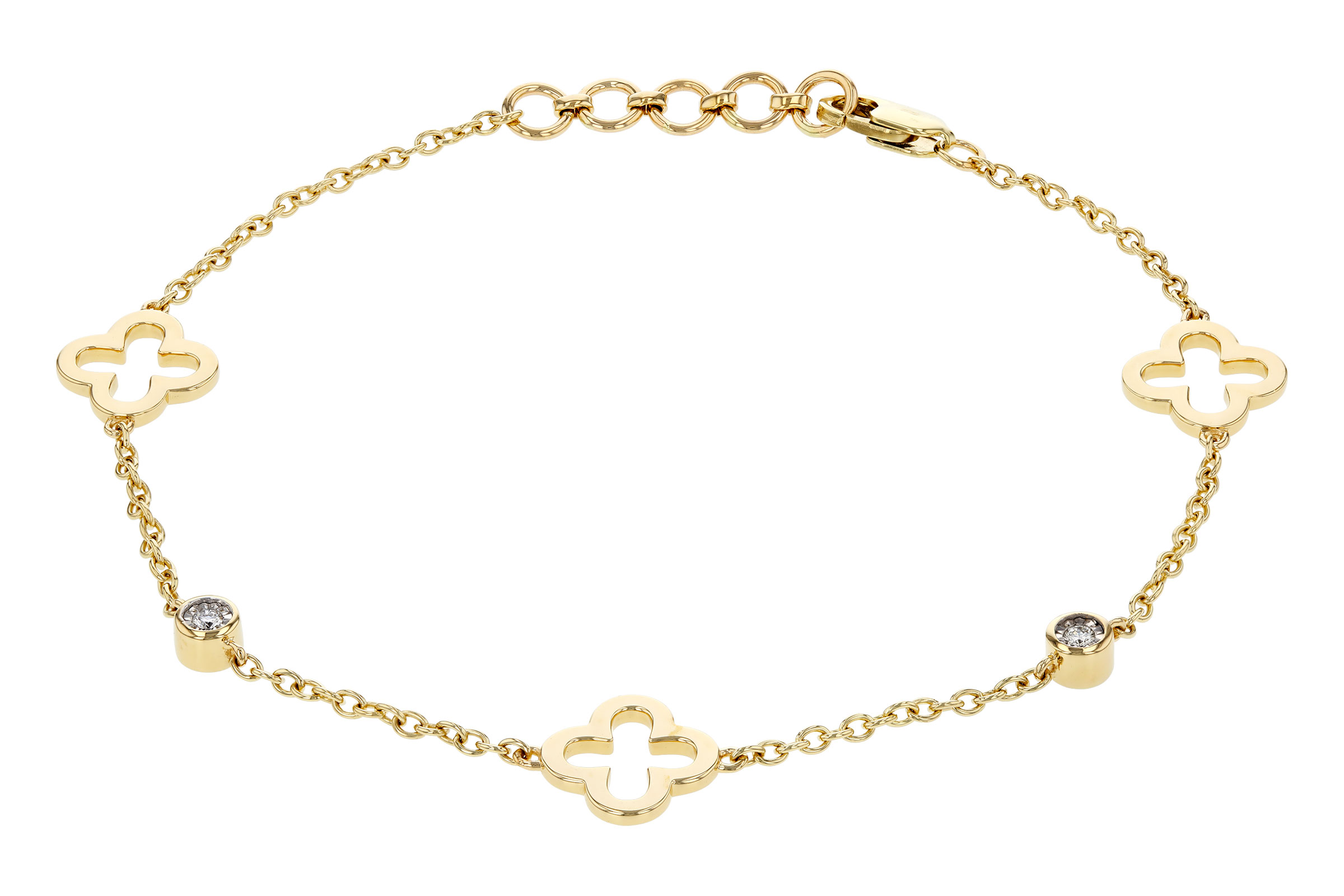 F312-10322: BRACELET .06 TW (7.25")