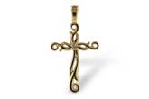 G043-03949: CROSS PENDANT .01 BR