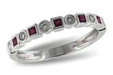 G133-06722: LDS WED RG .18 RUBY .30 TGW