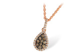 G223-07576: NECK .25 BROWN DIA .41 TW