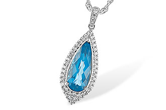 G225-75749: NECK 2.40 BLUE TOPAZ 2.65 TGW