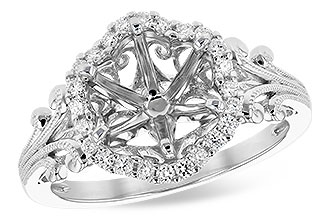 G309-37585: LDS SEMI DIA RG .20 TW (FOR 2.00 CTR)