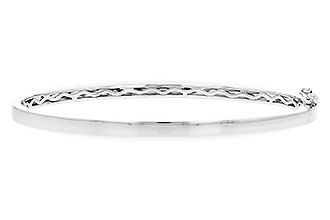 G309-44831: BANGLE (C225-77586 W/ CHANNEL FILLED IN & NO DIA)