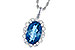 G309-44867: NECK 3.60 LONDON BLUE TOPAZ 3.77 TGW (12x8MM LBT)