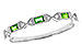 G310-27567: LDS WED RG .10 EMERALD .12 TGW