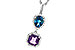 G310-32122: NECKLACE 2.50 SEMI-PREC (AMY,LBT) 2.66 TGW